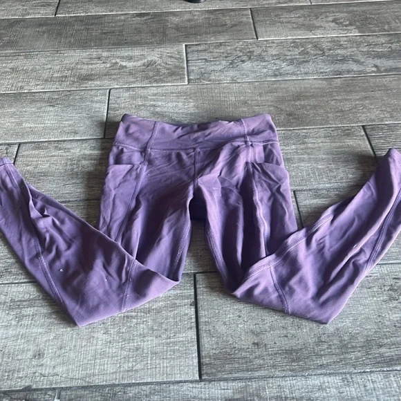 Purple girls athleta leggingss - Picture 2 of 5